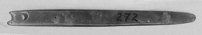 Knife-sharpener, Nephrite, North America (Alaska, Kotzebue Sound)