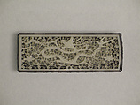 Belt plaque, Jade (nephrite), China
