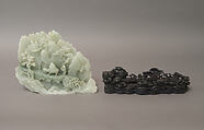 Laozi crossing the Han Pass, Jade (nephrite), China