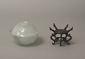 Cup with cover, Jadeite, China
