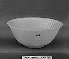 One of Pair of Rice Bowls, Nephrite, white with light greenish tint, China