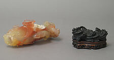 Vase, Carnelian-agate, China