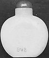 Snuff bottle with stopper, Agate, China