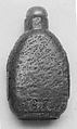 Snuff bottle with stopper, Agalmatolite, glass stopper, China