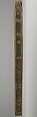 Chime (Qing) for Linzhong (8th note in the 12-note scale), Jade with incised gilded design, China