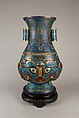 Vase, Cloisonné enamel, China