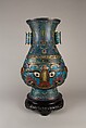 Vase, Cloisonné enamel, China