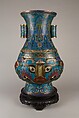 Vase, Cloisonné enamel, China