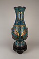 Vase, Cloisonné enamel, China