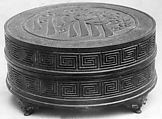Covered box, Bronze, China