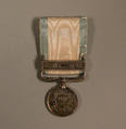Medal, Silver; white ribbon with green edge stripe, Japan