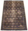 Kang Rug, Foundation: cotton warp and weft;  wool knotting, China
