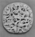 Belt plaque, Jade (nephrite), China