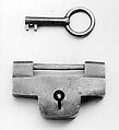 Lock and key, Brass, Japan