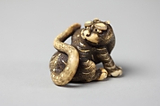Tiger, Raku, Ivory, Japan