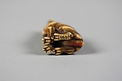 Dog, Tomotada (Japanese, active late 18th–early 19th century), Ivory, Japan