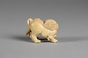 Netsuke of Qilin, Ivory, Japan
