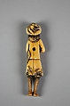 Netsuke of Dutchman Holding a Cock in His Arms, Ivory, Japan