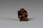 Netsuke of Demon, Wood, Japan