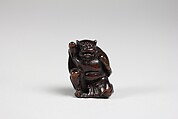 Netsuke of Demon, Wood, Japan