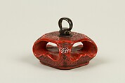 Netsuke, Red lacquer, Japan
