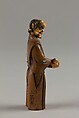 Netsuke of Demon, Wood-ivory head, hands and feet, Japan