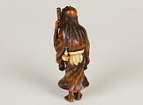 Daoist Immortal Tekkai, Chikusai (Japanese, active late 18th–early 19th century), Wood, Japan