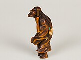 Daoist Immortal Tekkai, Chikusai (Japanese, active late 18th–early 19th century), Wood, Japan