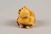 Netsuke of Cat, Ivory, Japan