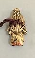 Netsuke of an Actor, Ivory, Japan