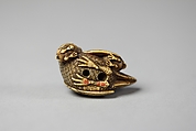 Netsuke of Hen and Two Small Chicks, Ivory, Japan