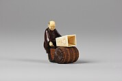 Netsuke, Ivory and wood, Japan