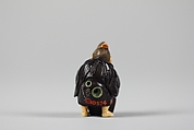 Netsuke of Ebisu, Wood and ivory, Japan