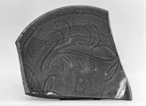 Fragment of a Bowl, Stoneware with incised design under celadon glaze (Northern celadon ware), China