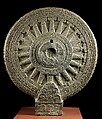 Dharmachakra (Wheel of the Law), Sandstone, Central Thailand