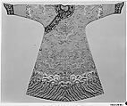 Imperial Robe, Silk, metallic thread on silk, China