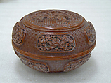 Box with Cover, Cinnabar lacquer, China