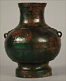 Wine container (Hu) in the style of the Han dynasty, Bronze, China
