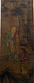 Luohan, Guanxiu Chinese, Hanging scroll; ink and color on silk, China