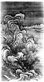 Mountain Wayfarers, Hanging scroll; ink and color on silk, China