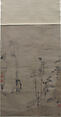 An Autumnal Grove, Unidentified artist, Hanging scroll; ink and color on paper, China
