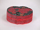 Box, Cinnabar lacquer, China