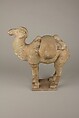 Two camels, a: Earthenware; b: Earthenware with traces of pigment, China