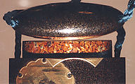 Case (Inrō) with Panels Depicting Eight Views of Lake Biwa (Ōmi Hakkei), Lacquer, roiro, gold, silver and black hiramakie, nashiji, togidashi; Interior:  gyobu nashiji and fundame, Japan