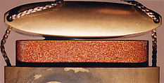 Case (Inrō) with Design of Dragon among Swirling Clouds, Lacquer, fundame, sumie togidashi; Interior: nashiji and fundame, Japan