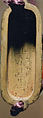 Case (Inrō) with Design of Standing Deer, After Ogata Kōrin (Japanese, 1658–1716), Gold lacquer with mother-of-pearl and pewter inlay
Ojime: carnelian bead
Netsuke: carved wood deer, Japan