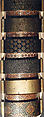 Case (Inrō) with Design of Various Brocade Patterns, Lacquer, roiro, fundame, aogai, gold foil; Interior: fundame and decoration, Japan