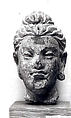Head of Buddha, Stone, Pakistan (ancient region of Gandhara)