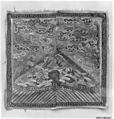 Rank Badge with Lion, Silk and gold, China