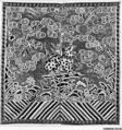 Rank Badge with Leopard, Silk and gold, China